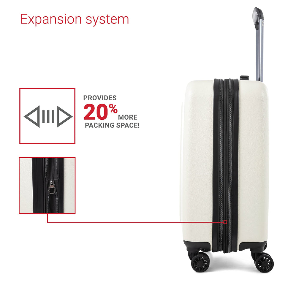 20 Inch Hard Shell Expandable Spinner Suitcase F913