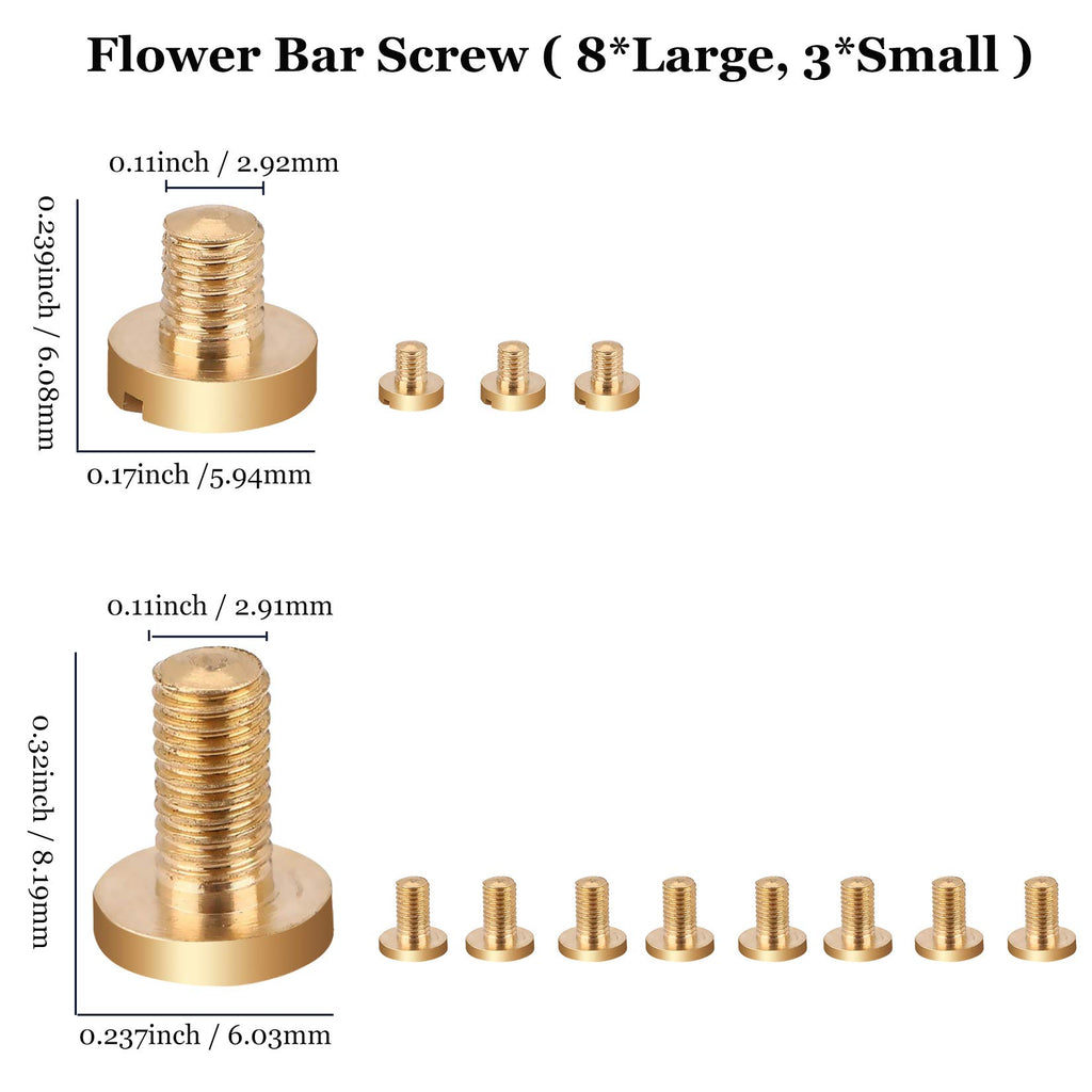 Alto Sax Repair Parts Screws and 25pcs Sax Pads Z334
