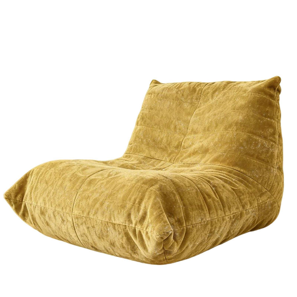 Yellow Memory Foam Bean Bag Chair J5175