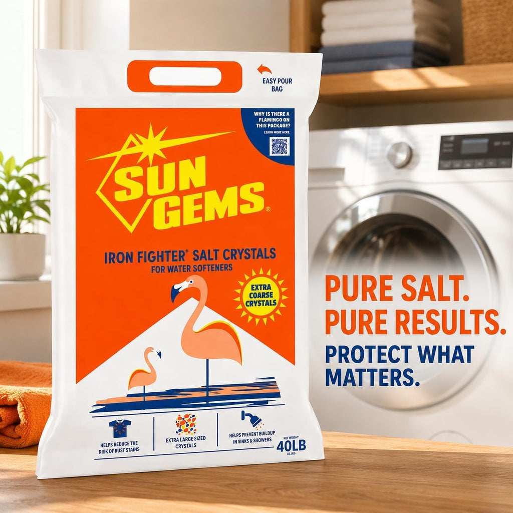 Water Softener Salt Crystals 40 lb Extra Coarse Q254