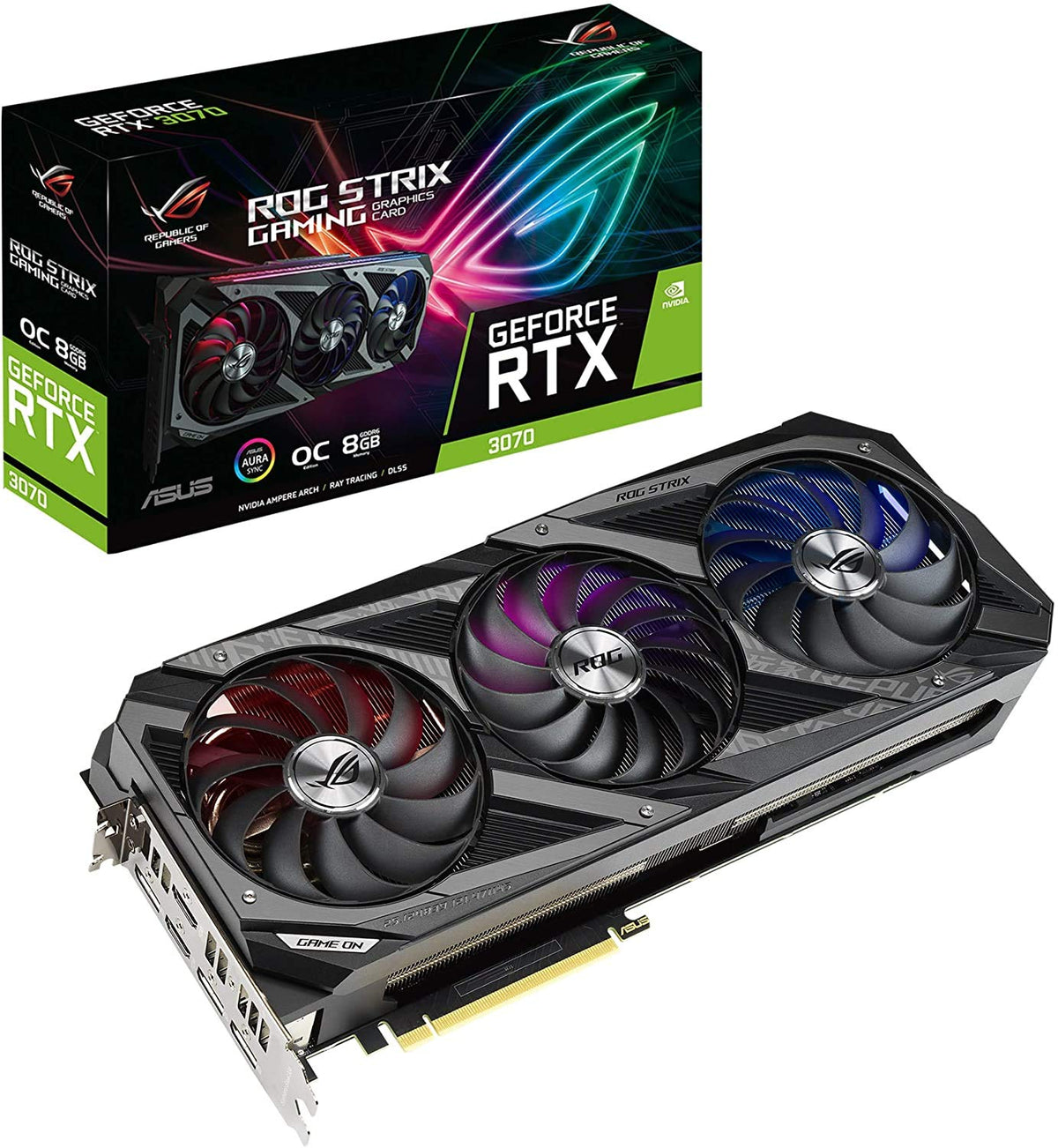 NVIDIA GeForce RTX 3070 8GB GDDR6 Gaming Graphics Card J346