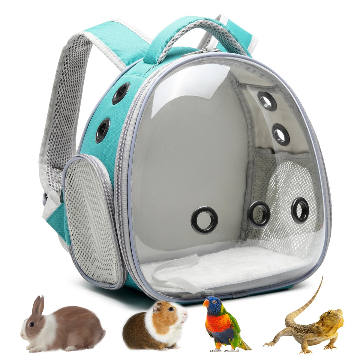 Portable Pet Backpack Carrier (Green) W6234