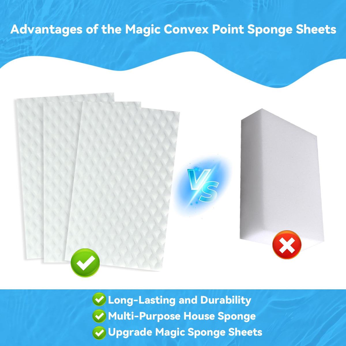 White Melamine Sponge 35 Pack Y5872