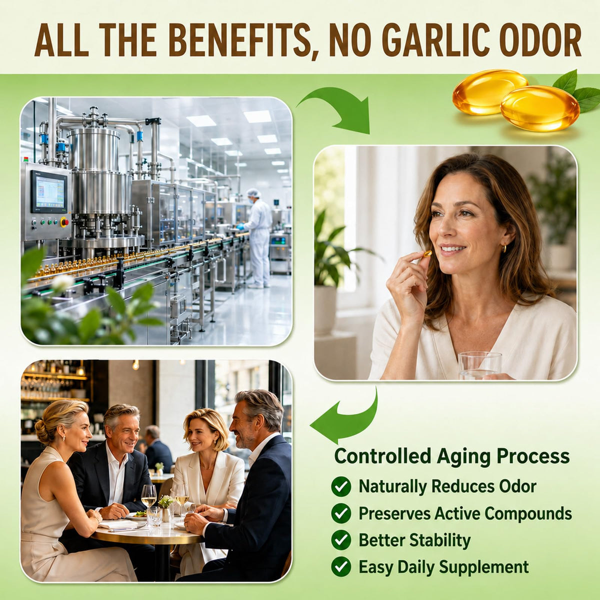 Odorless Garlic Capsules P68951