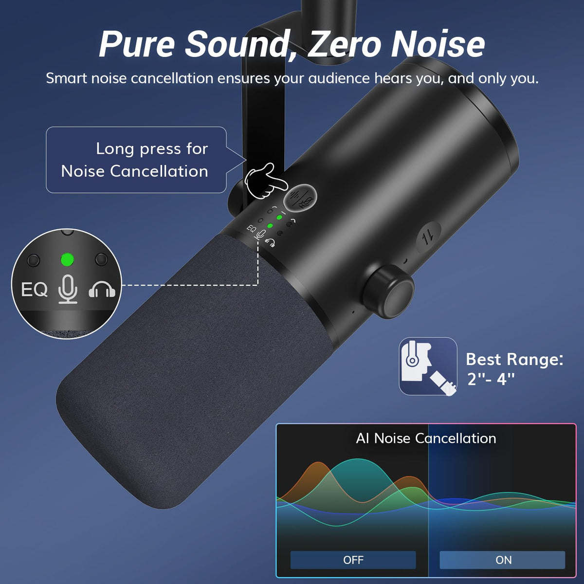 Dynamic Podcast Microphone K5268