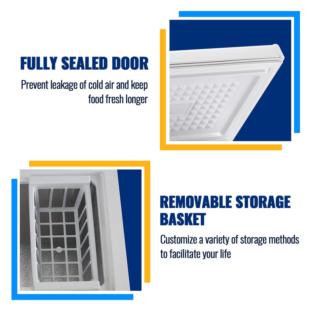 White 3.5 Cu.Ft Chest Freezer Q671