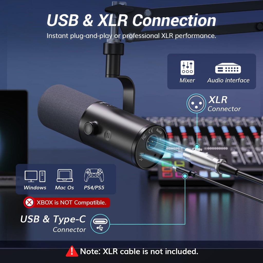 Dynamic Podcast Microphone K5268