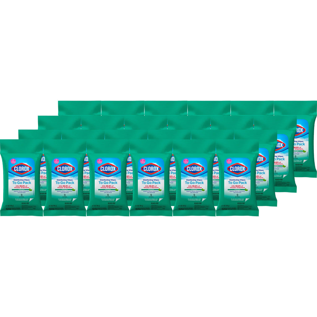 Bleach Free Fresh Scent Disinfecting Wipes 9 Count Pack of 24 J85270