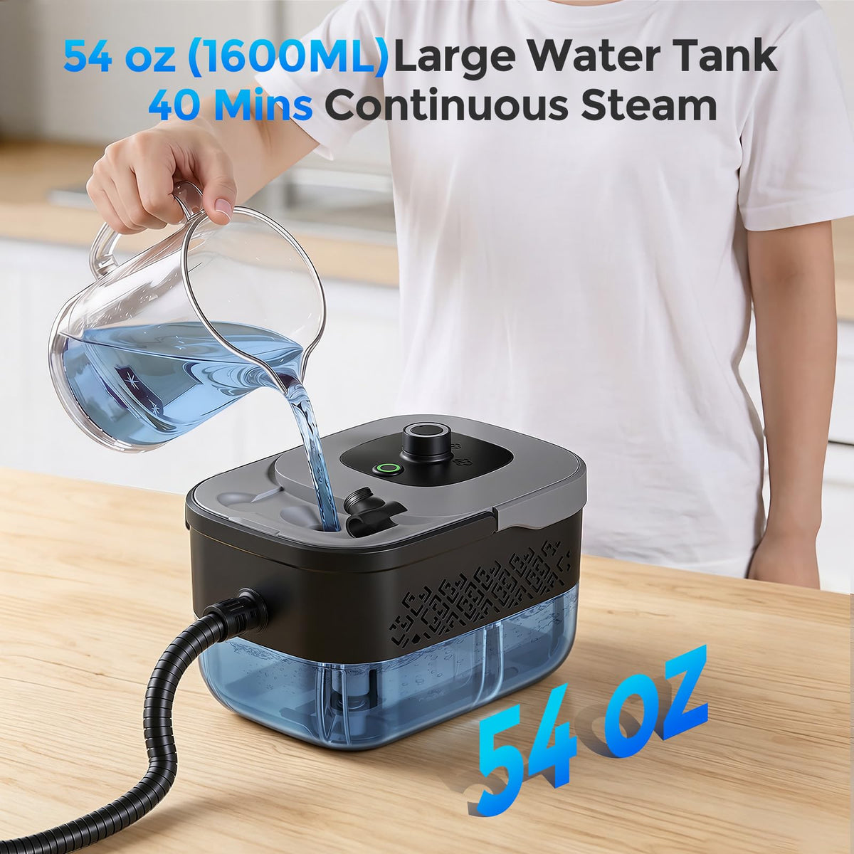 Portable 1800W Handheld Steam Cleaner H806004