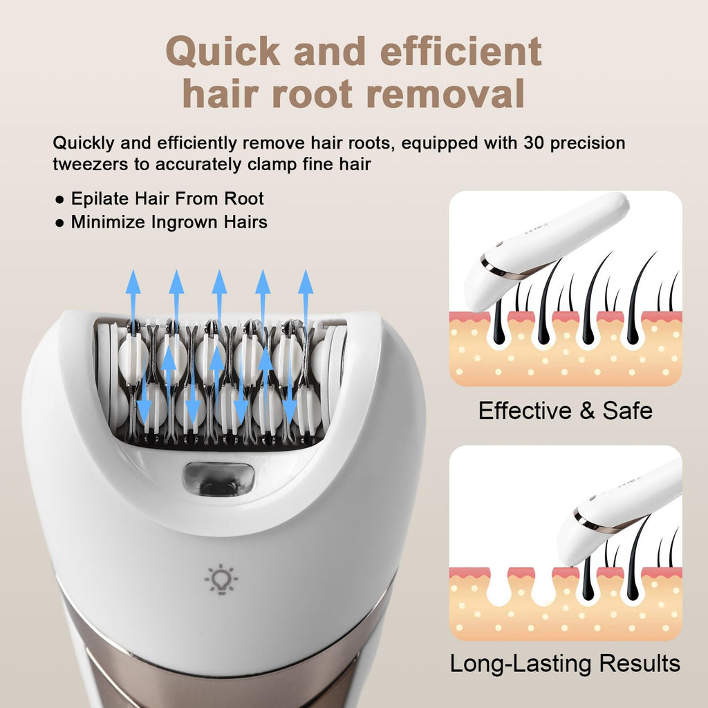 Cordless Wet & Dry Epilator L639