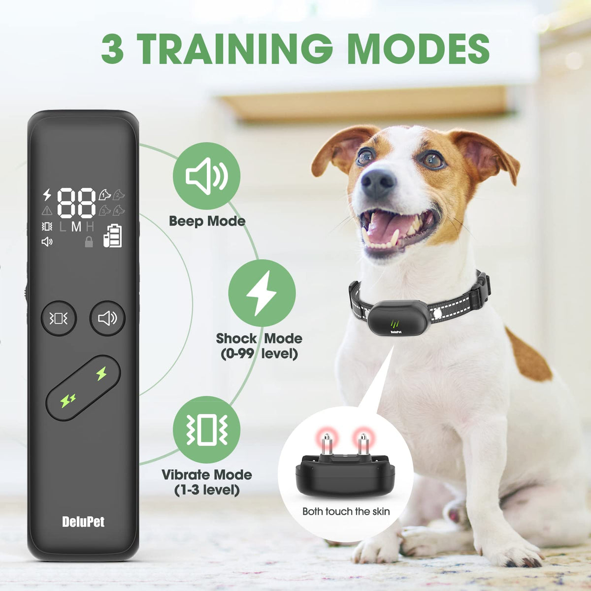 Dog Electric Training Collar with Remote H623813