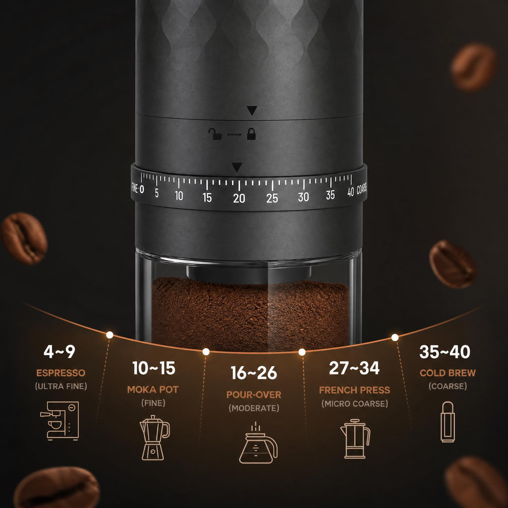 Cordless Burr Coffee Grinder A3860