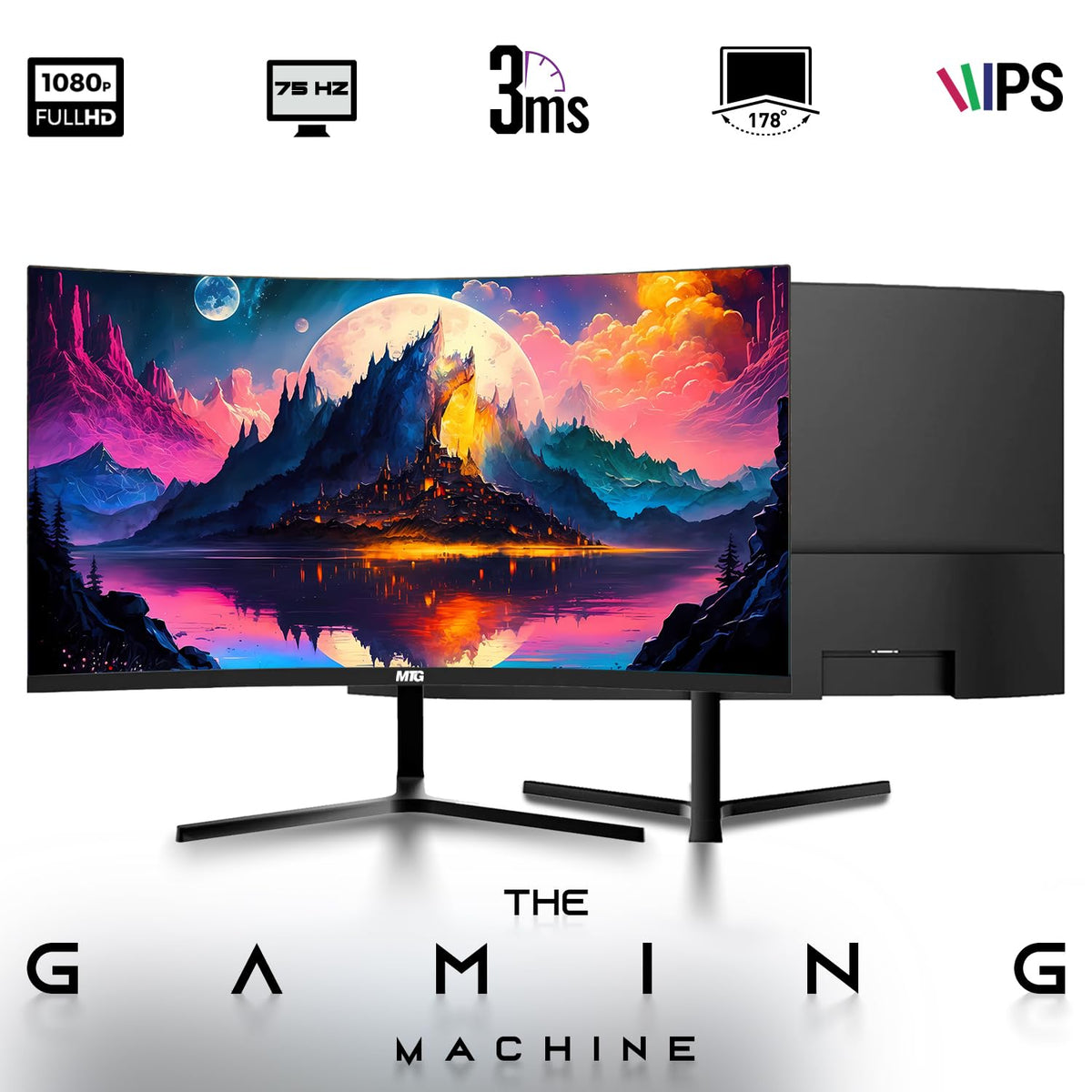 Gaming Tower PC, i5 8th Gen, 16GB RAM, 1TB Nvme C1689