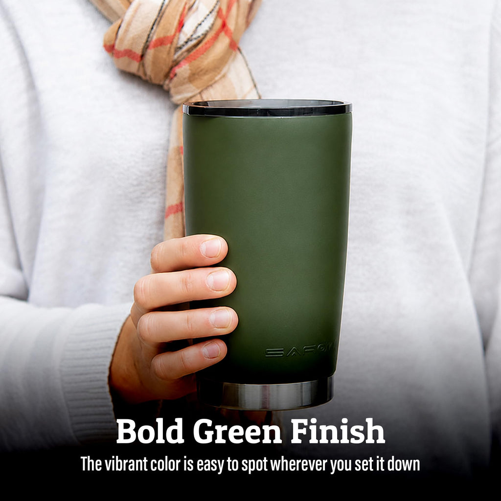 20oz Insulated Stainless Steel Travel Tumbler with Lid I71389