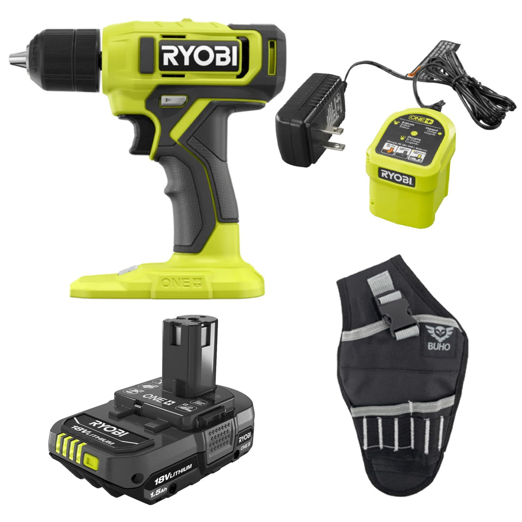 18V Drill/Driver Kit with Battery, Charger & Holster H13958