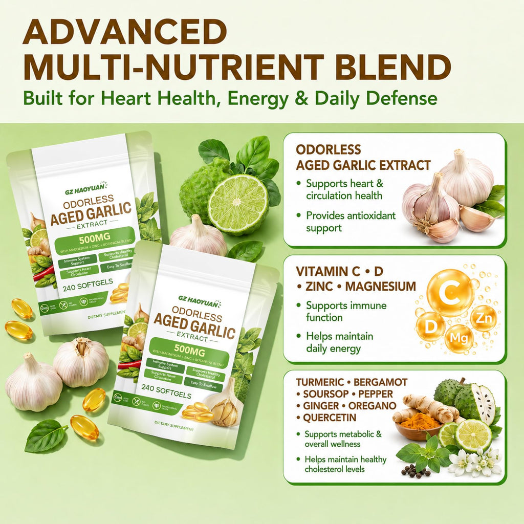 Odorless Garlic Capsules P68951