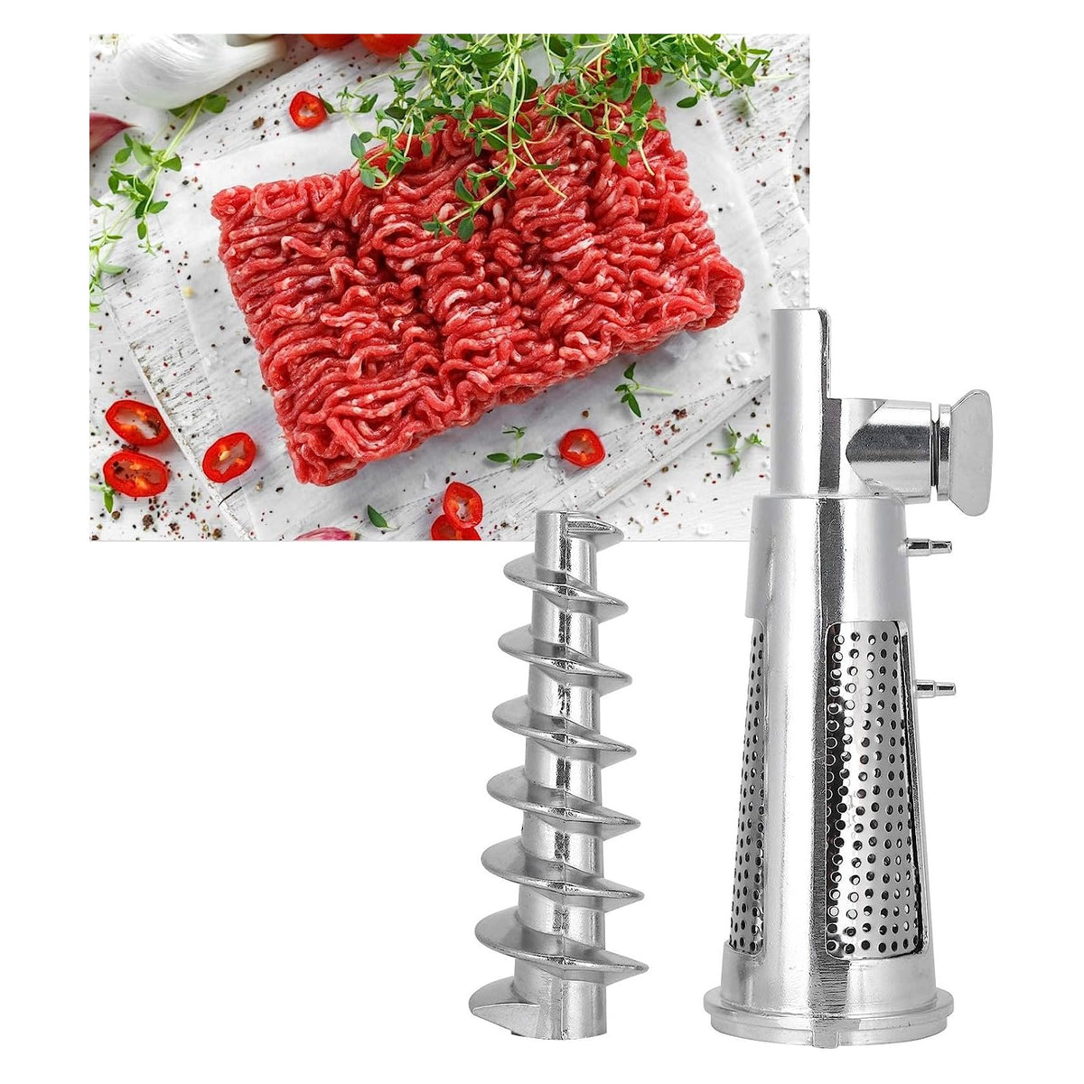 Tomato Juicer Vegetable Strainer Meat Grinder Sausage Stuffer Attachment O662048