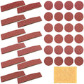 4x36 Inch Aluminum Oxide Sanding Belts and 6 Inch No-hole Sanding Discs Z41075