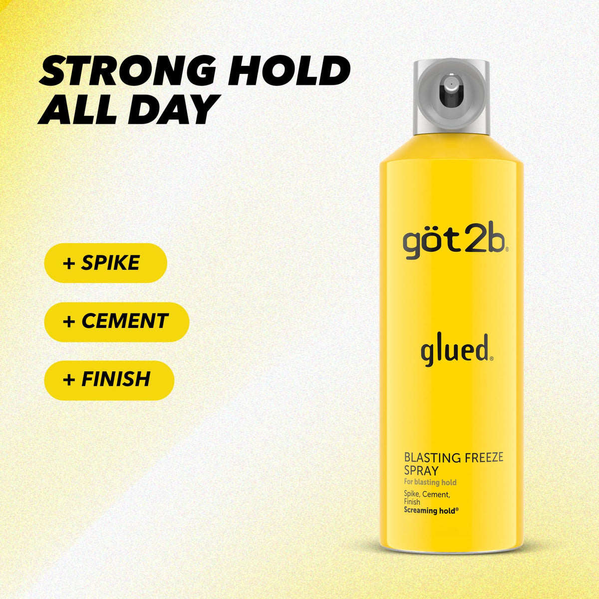 Extra Strong Hold Hair Spray, 12 Fl Oz, Pack of 6 W81720