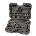 121-Piece Gunmetal Chrome Mechanics Tool Set with Hard Case S587