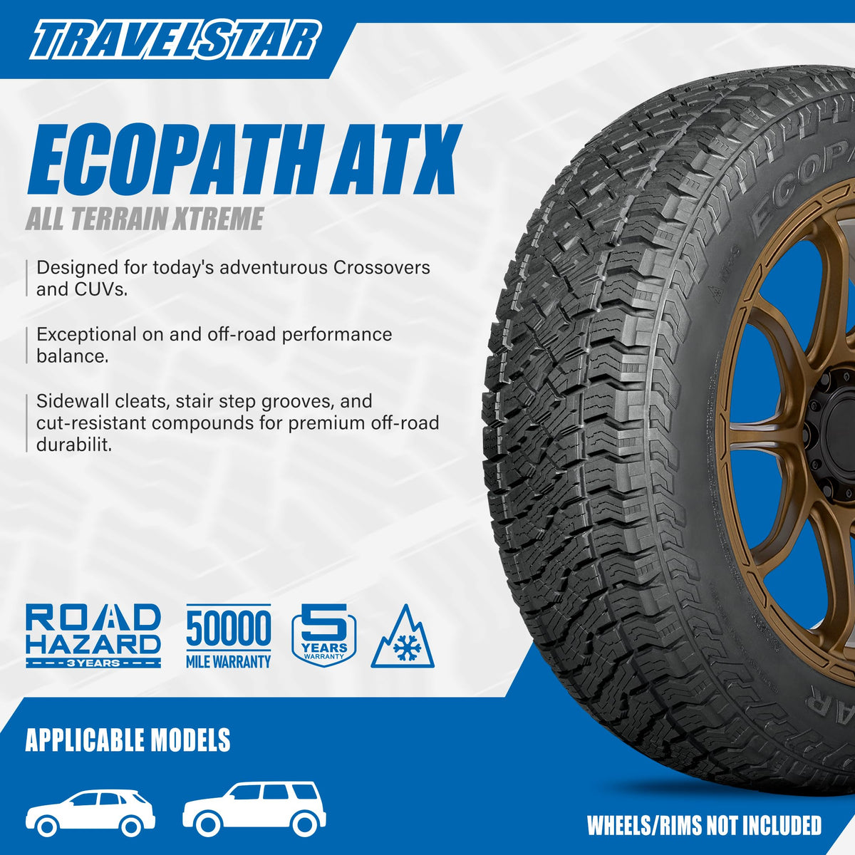 Set of 4 All-Terrain Tires T929224
