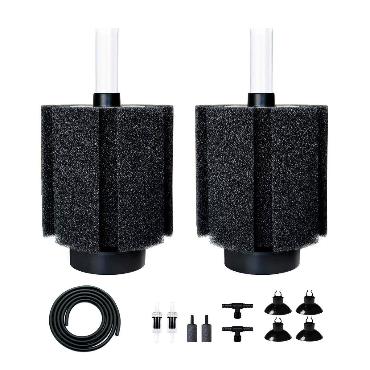 2 Pack 60-70 Gal Aquarium Sponge Filter T1022