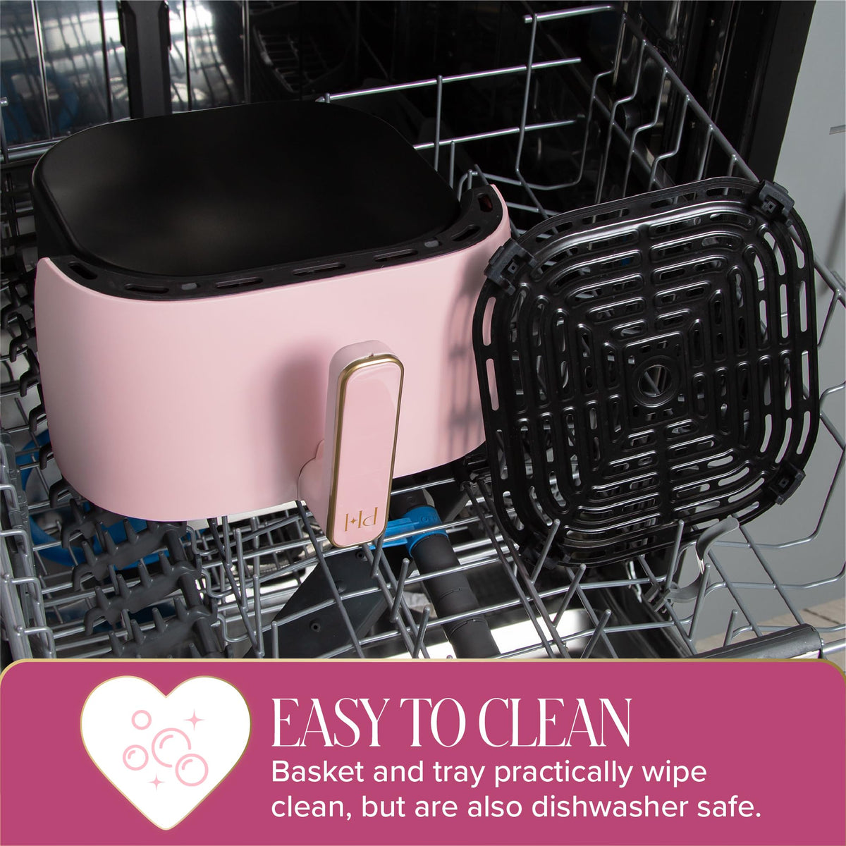 6-Quart Nonstick Air Fryer E8526