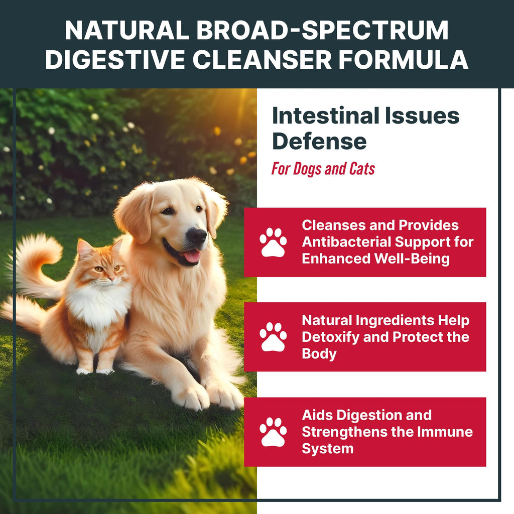Natural Herbal Cleanser for Cats and Dogs D826