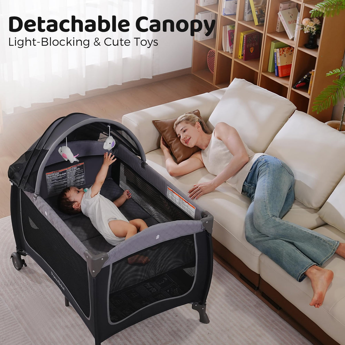 Baby Playard with Canopy O54621