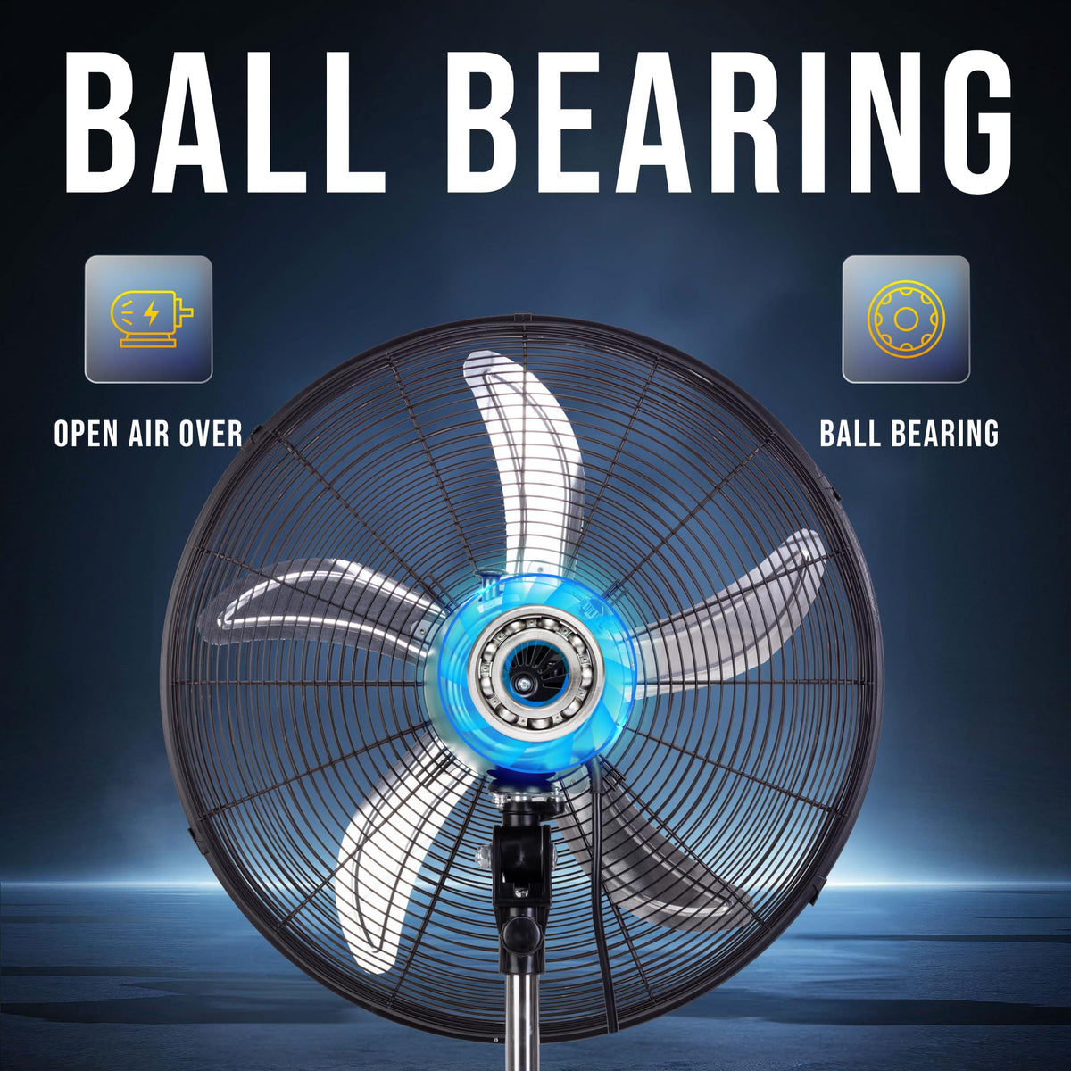 20” Oscillating Pedestal Fan, 3-Speed X2935