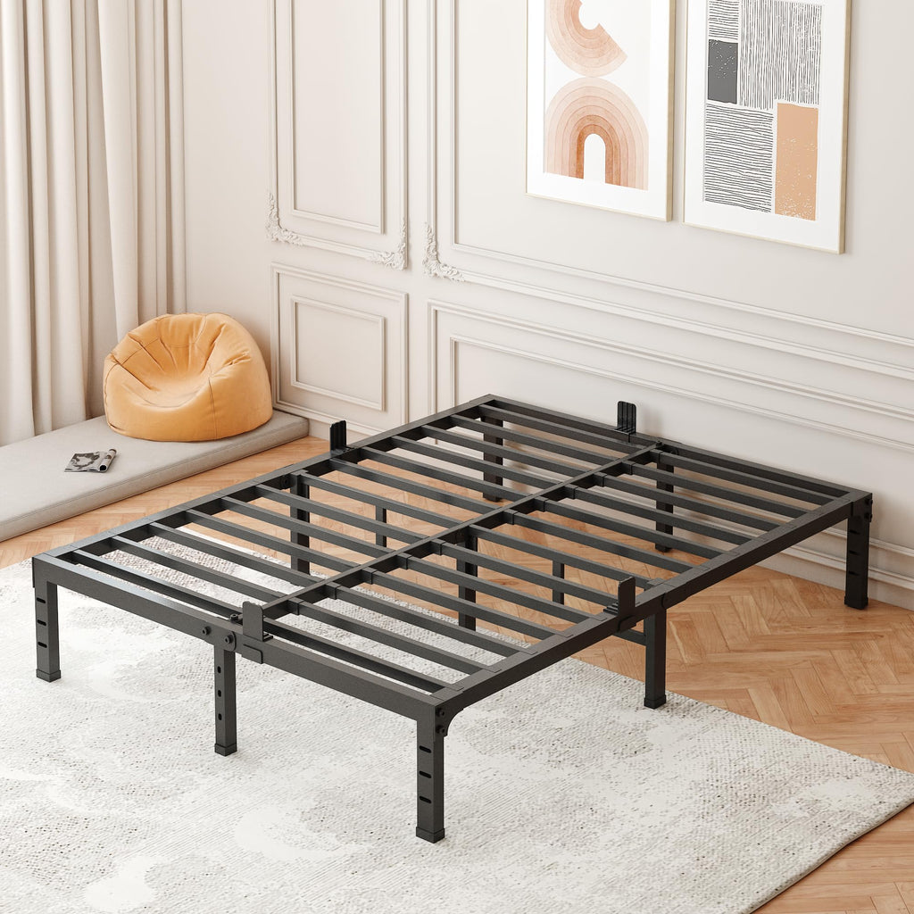 14 Inch Heavy Duty Metal Platform Bed Frame Full I9266