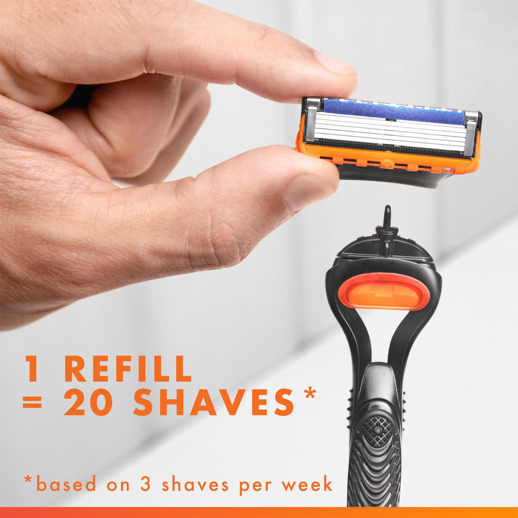 Razor Handle + 2 Razor Blade Refills A142010