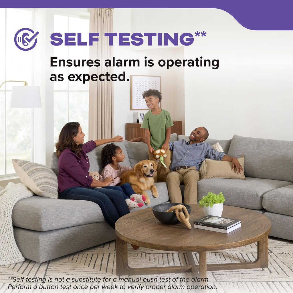 Smoke & Carbon Monoxide Alarm, Battery Powered Combo Detector I459