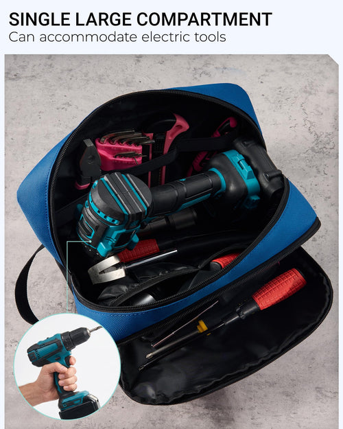2 Pack Small Tool Bags with Strap 12" & 10" W401